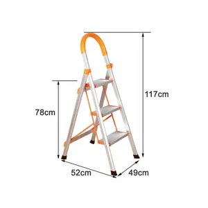 Prima aluminum ladders modern compact folding ladder aluminum ladder 6 meter foldable