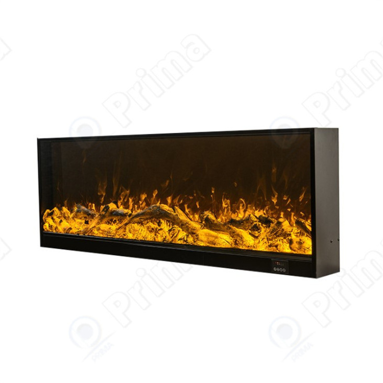 Hot Sale Black Intelligent Real Fire Insert Bio Fuel Ethanol Indoor Electric Fireplace