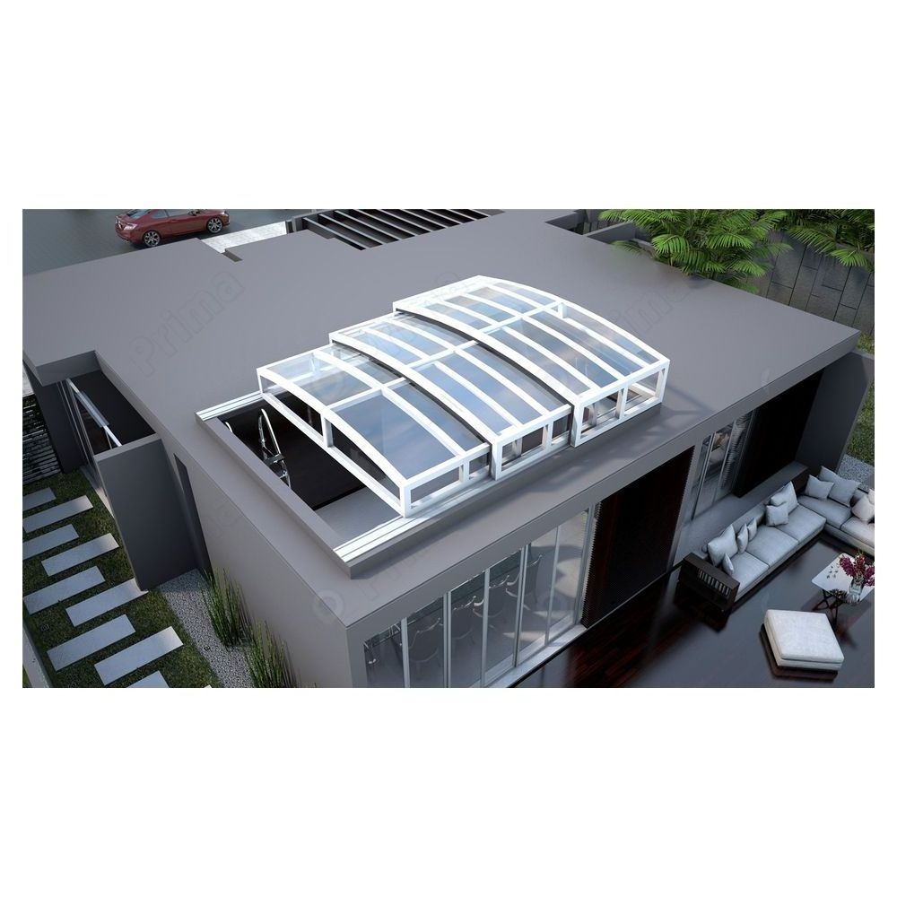 Prima Louver Awning Sun Shade Umbrella Carport Glass Curtain Wall ...