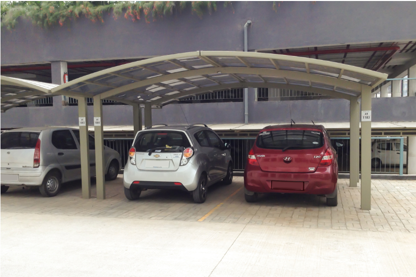 PPIMA Garden Car Parking Shade Garage Canopy Building Tensile Tents Polycarbonate Sheet Carports