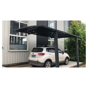 Light Sandwich Panel Prefabricated galvanised steel metal frame carport foldable portable garage carport