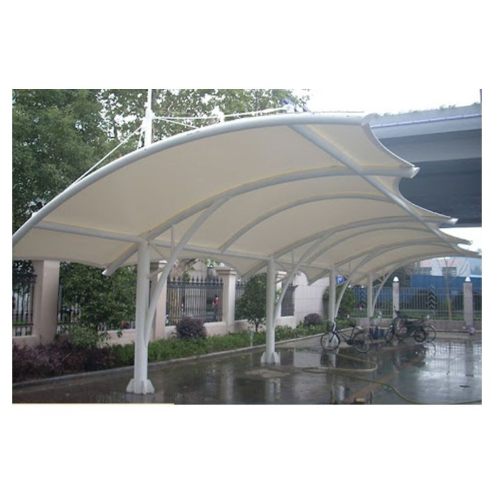 Waterproof metal car parking canopy aluminum frame shelter car port shed outdoor shade garage roof cover carport