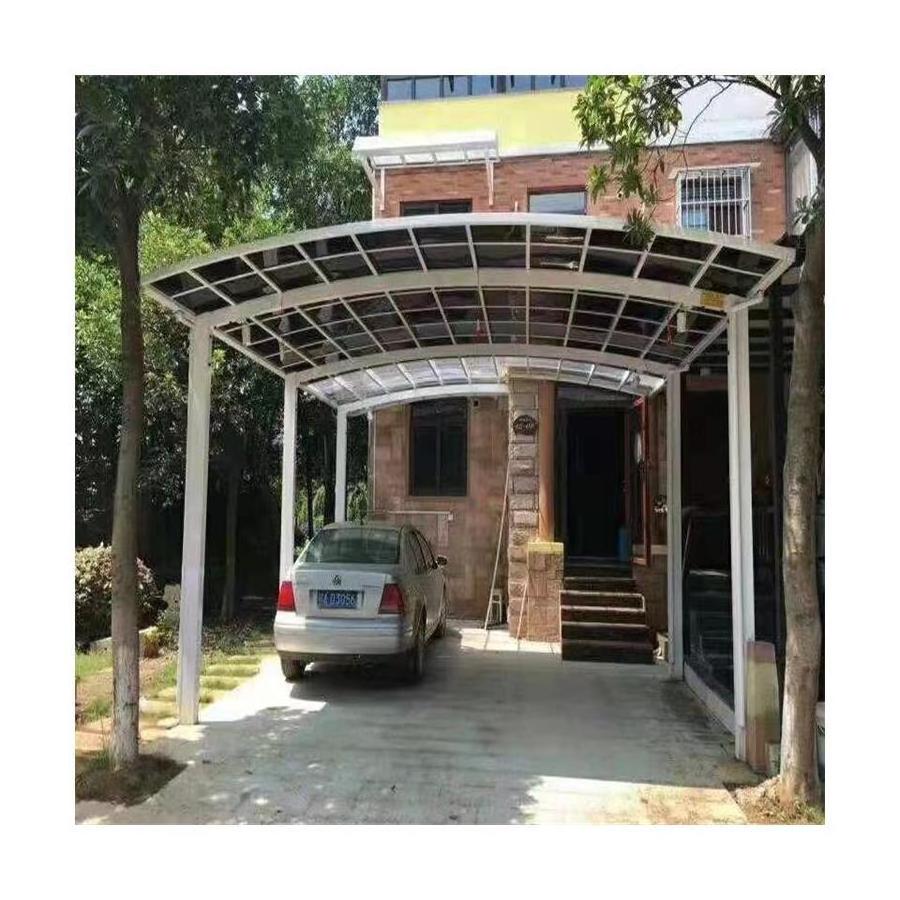 Steel Frame Carport Villa Car Parking Shed Width 5.5m x Length 3m Carport Shelter