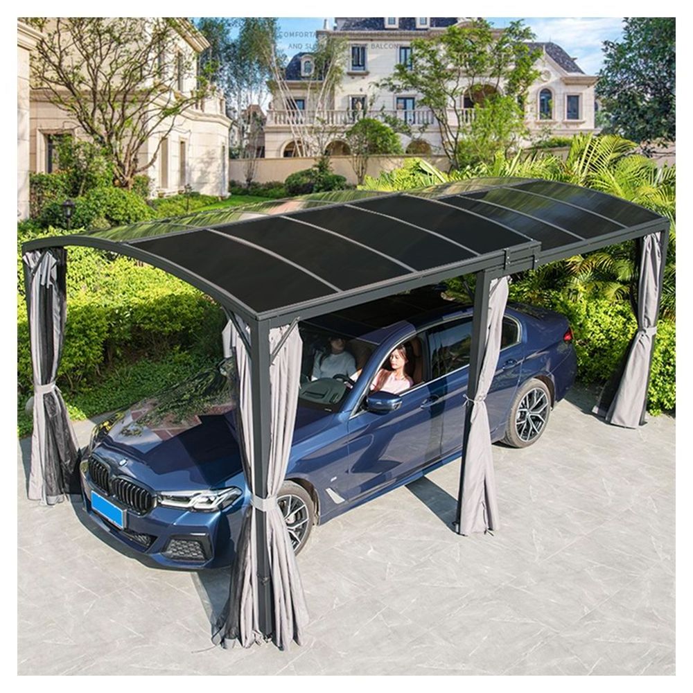 2024 New Style Garages Canopies Carport Aluminium Competitive Aluminium Carport Shade Metal Aluminium Carport