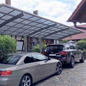 PPIMA Garden Car Parking Shade Garage Canopy Building Tensile Tents Polycarbonate Sheet Carports