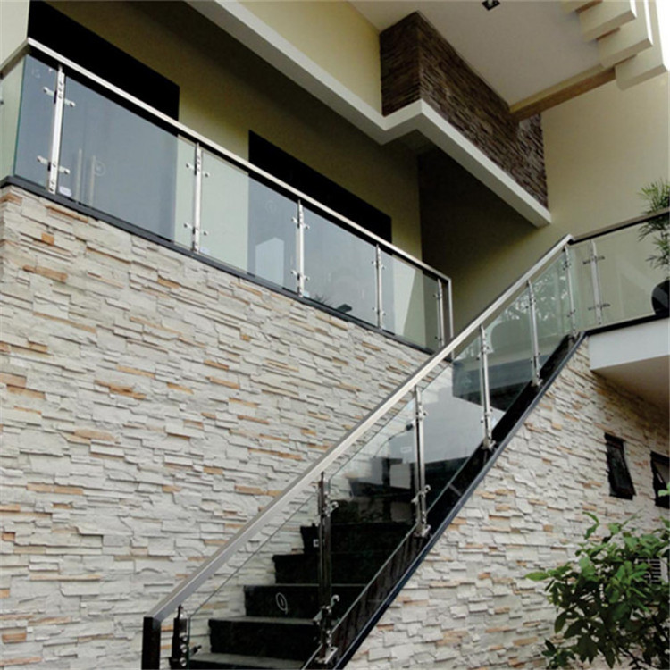 Plastic pvc balcony railing Automatic sliding glass door system Wrought iron spiral staircase Aluminum handrail brushed