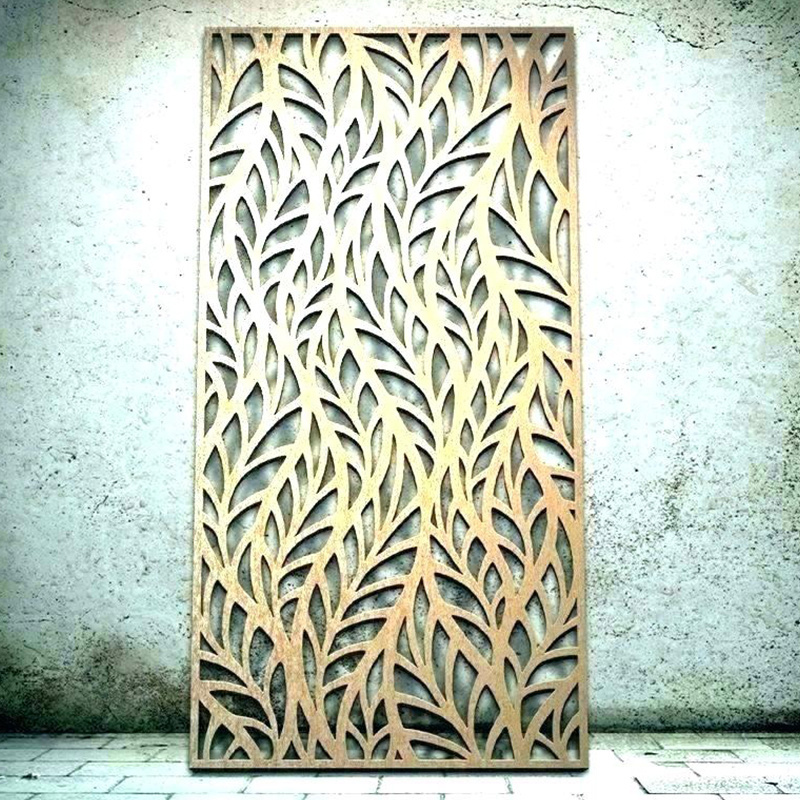 Carved Aluminum Cladding Panel for Facade Wall Decoration