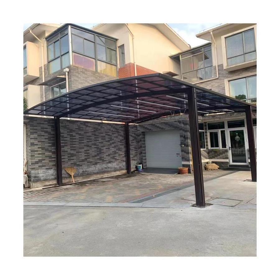 Steel Frame Carport Villa Car Parking Shed Width 5.5m x Length 3m Carport Shelter