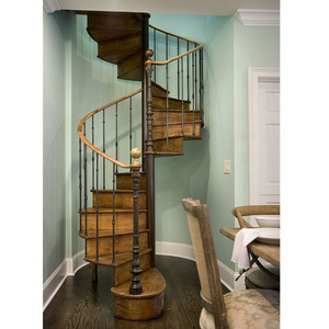 Hot Sale Metal Art Cast Iron Used Spiral Staircase