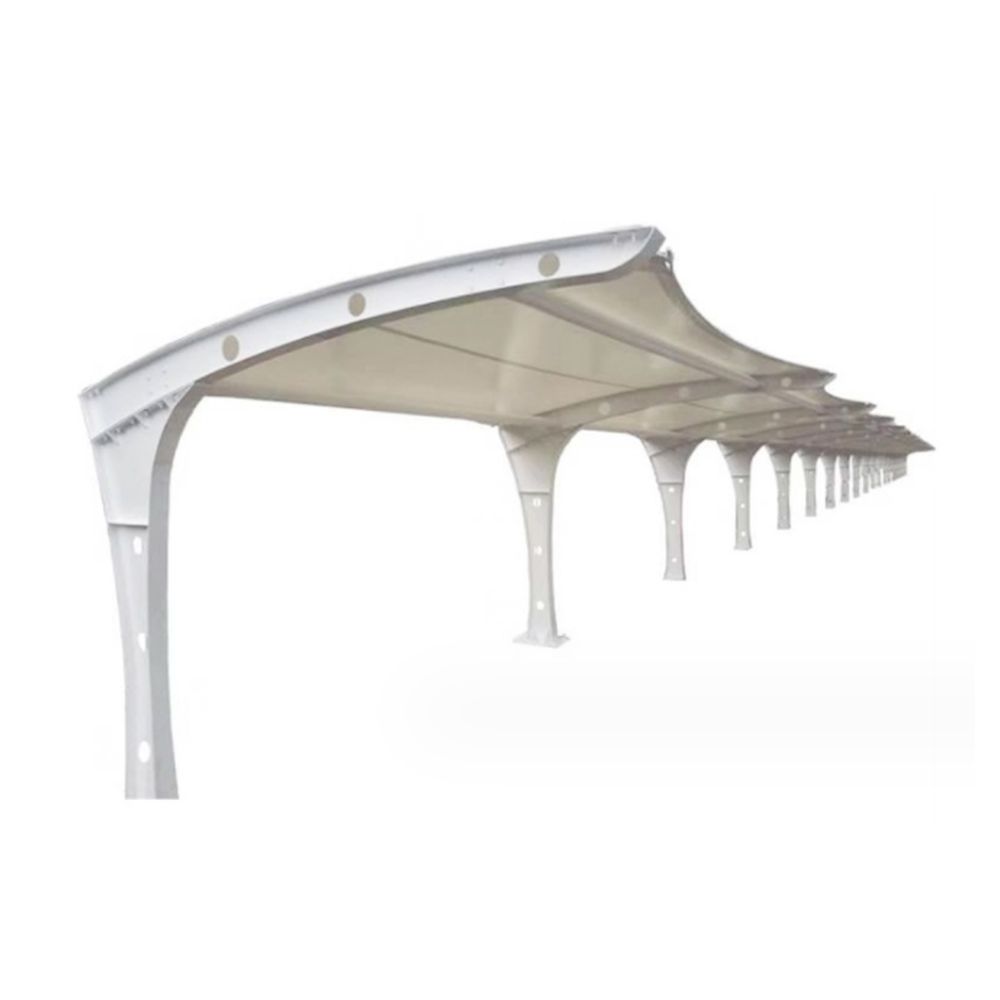 Waterproof metal car parking canopy aluminum frame shelter car port shed outdoor shade garage roof cover carport