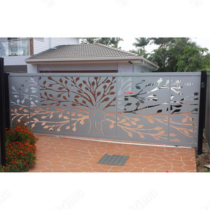 Laser Cut Metal Screens Outdoor Decorative Panels Sheet Aluminum Screen Garden Fence