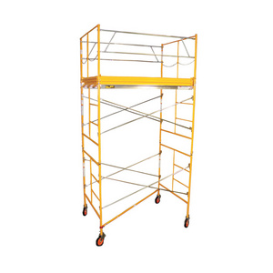 Prima High Quality Aluminum Scaffolding Climbing Ladder For Warehouse Construction Step Monkey Ladder