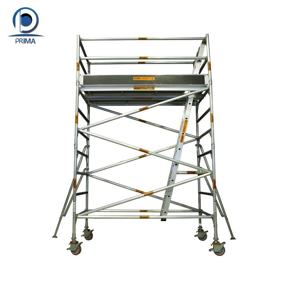 Prima High Level Sliding Heavy Duty Scaffoldings Steel Ring Lock Scaffold  Customized Steel Stage Truss