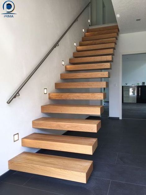 Prima straight line stairs profiles straight stainless steel glass staircase