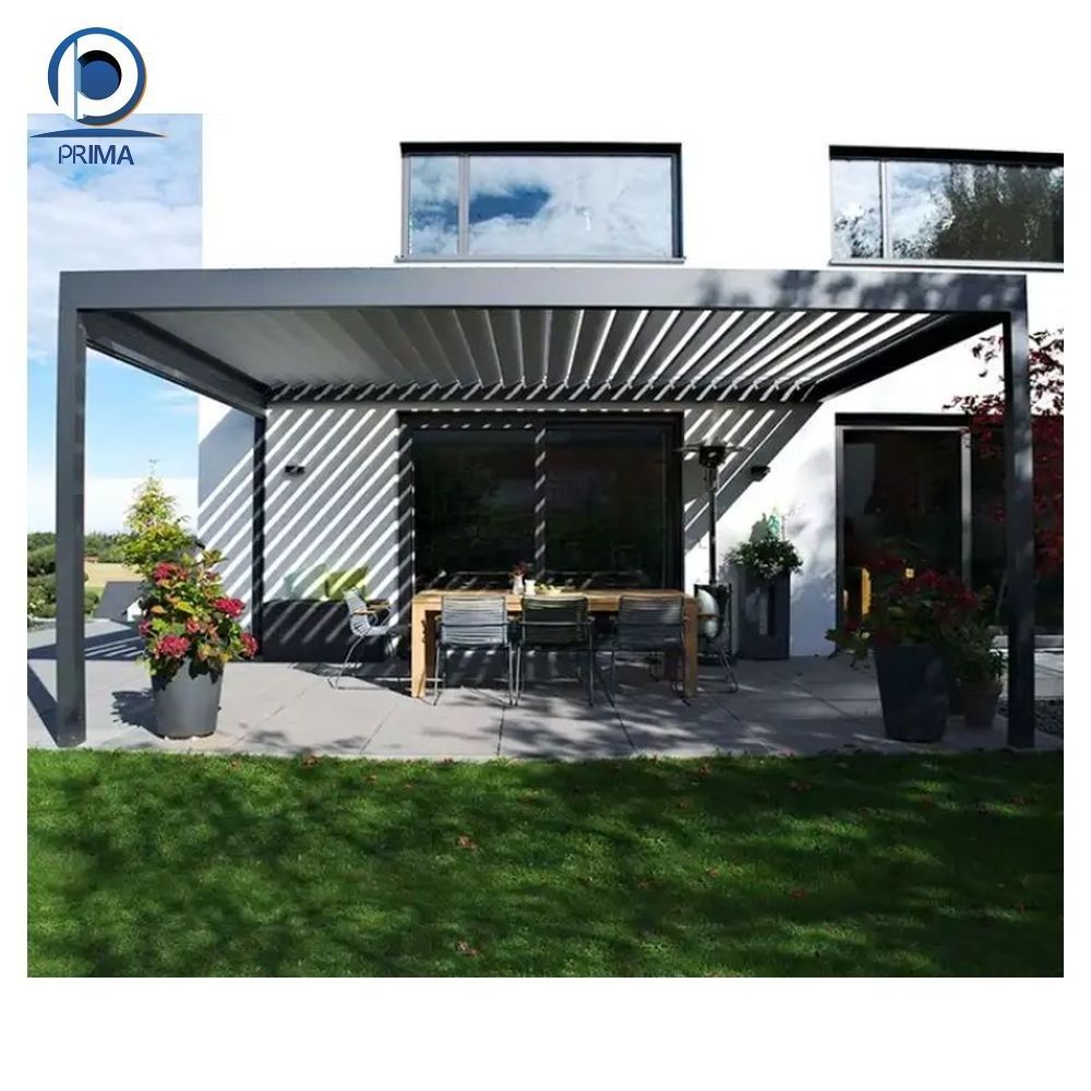 Prima Modern Outdoor Furniture Garden Patio Tent Steel Frame Pavilion