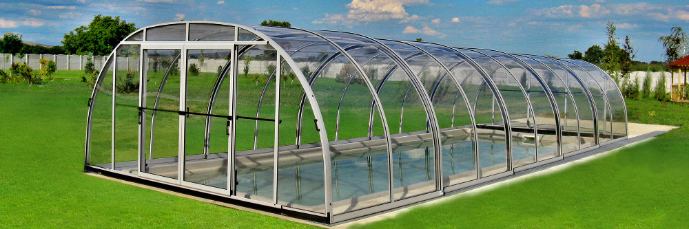 Portable Aluminium Winter Garden Swimming Pool 4 Season  Sunrooms Glass Houses