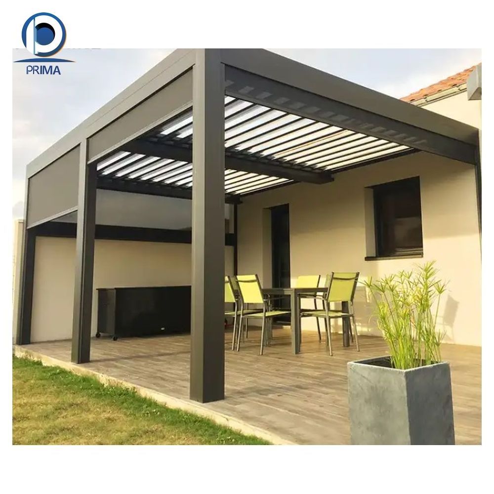 Prima Modern Outdoor Furniture Garden Patio Tent Steel Frame Pavilion