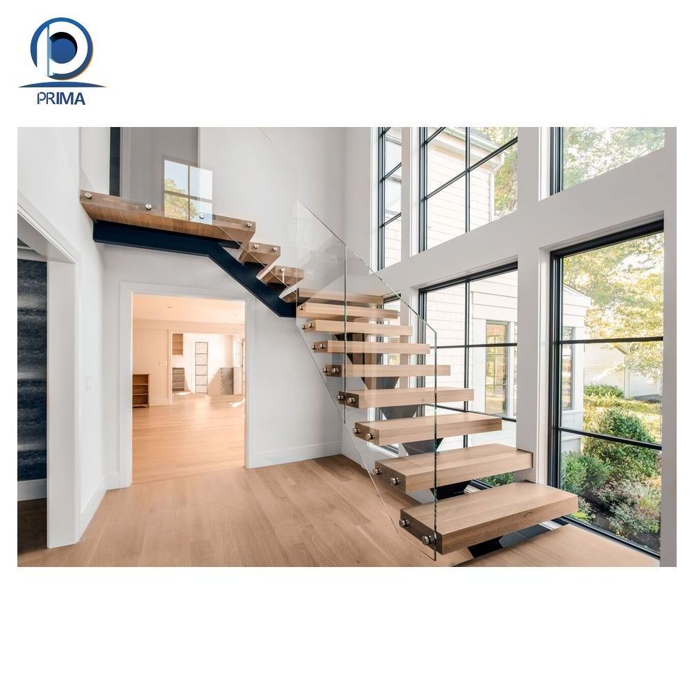 Prima  household individual  outdoor staircase cheap price staircase steel grill design staircase