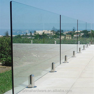 Factory Price Frameless Patch Glass Railing System for Terrace and Staircase Handrail