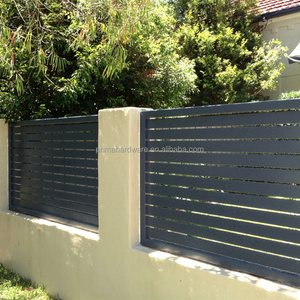 Small Cheap Aluminium Slat Garden Fence