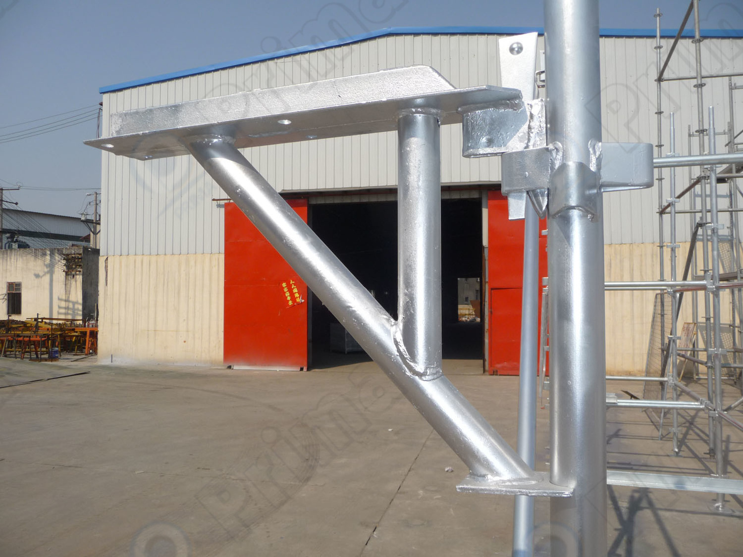 Scaffolding System for Sale in Uae Durable H Frame Movable Scaffolding Construction Galvanized Q235 Steel Mason Ladder