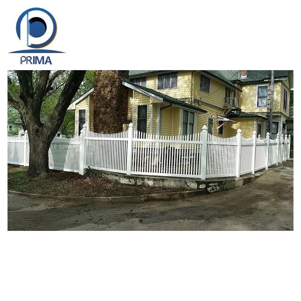 Prima Fencepvc fence garden vinyl pvc wpc co-extrusion wall cladding pvc fence Aluminium Panels Slat Fence for horses