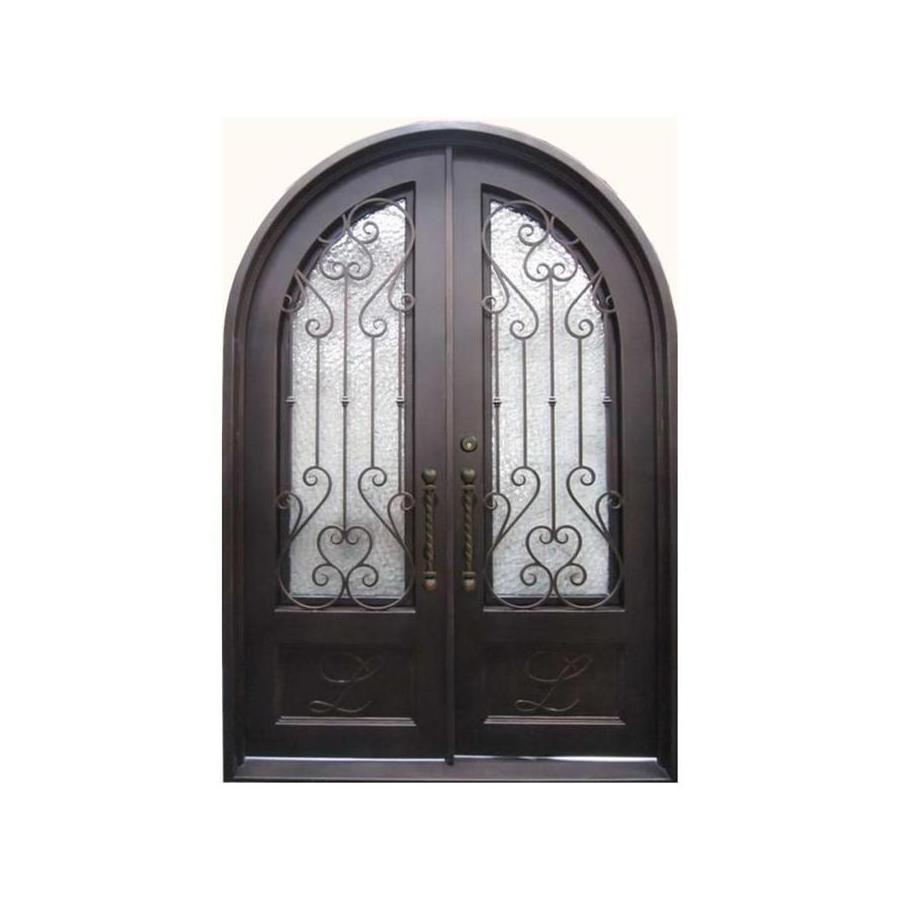 Prima Wrought Iron Door Flower Ornament Forged Wrought Iron Square Tube Main Gate Modern Interior Design