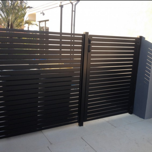 Aluminium Slat Louvered Fence Decorative Garden Fencing