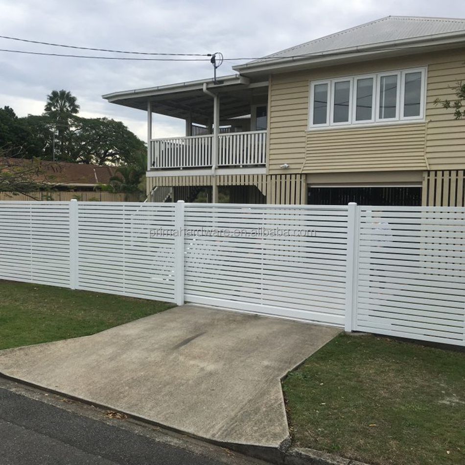 Small Cheap Aluminium Slat Garden Fence