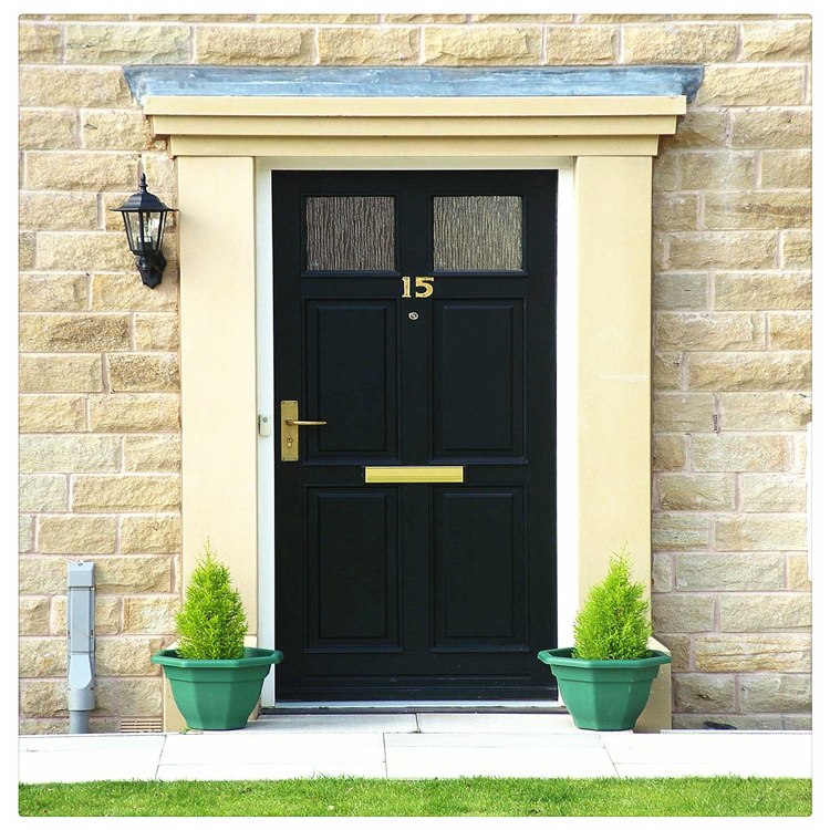 Luxury Main Door Solid Wood Entry Door