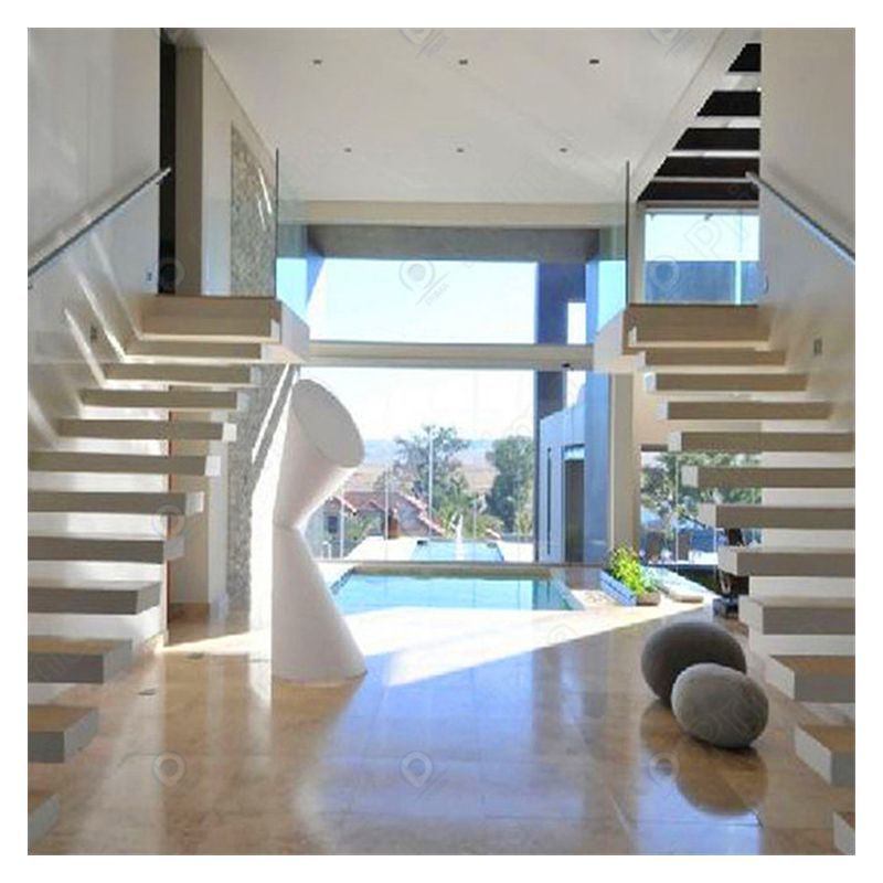 Prima Floating Staircase Modern Indoor Floating Staircase Floating Stair Tread Brackets