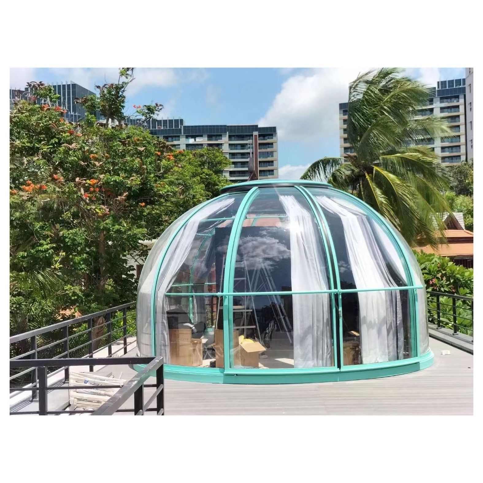 Prima Skylight Dome Round Shape Starry Bubble House Muti-Purpose Starry Sky House And Tent Clear Transparent