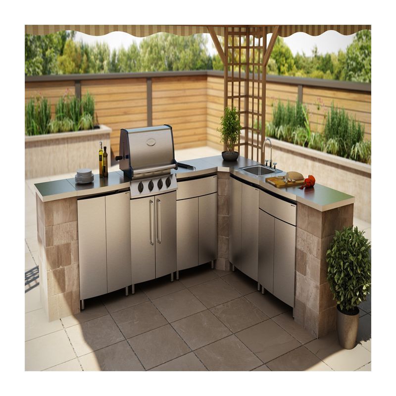 Modern Outdoor Wholesale Stainless Steel Kitchen