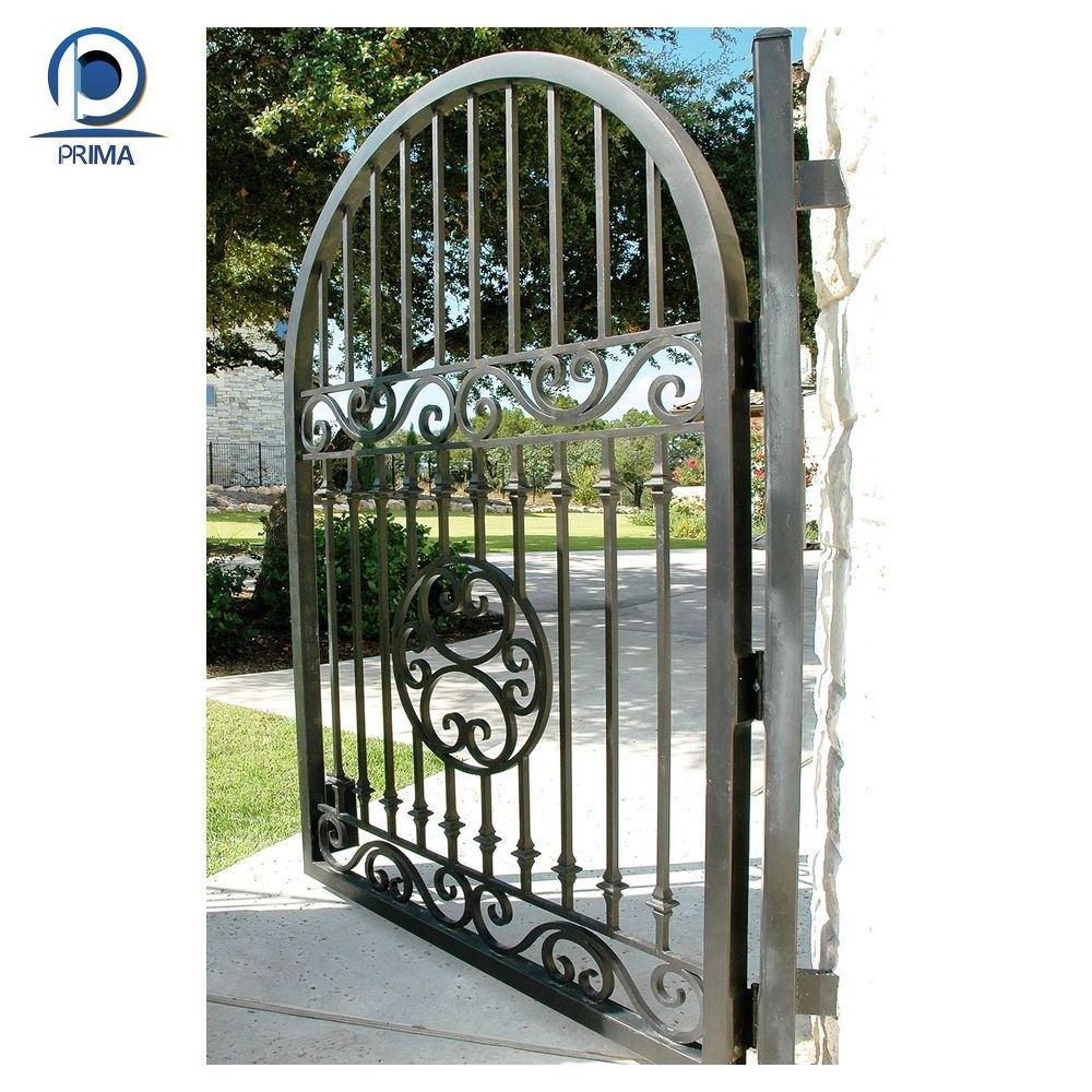 Prima swing gate control board sliding aluminum iron main latest main gate motor designs iron main fencing trellis gate design