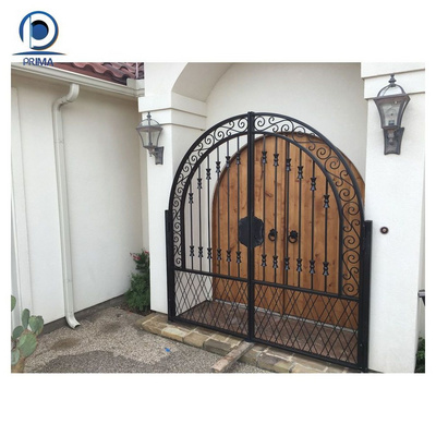 Prima swing gate control board sliding aluminum iron main latest main gate motor designs iron main fencing trellis gate design