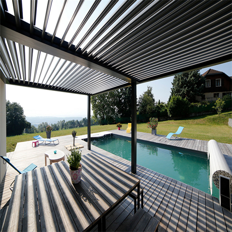 Prima  Louvered Pergola Motorized Pergola Bioclimatic Pergolas And Gazebos Outdoor