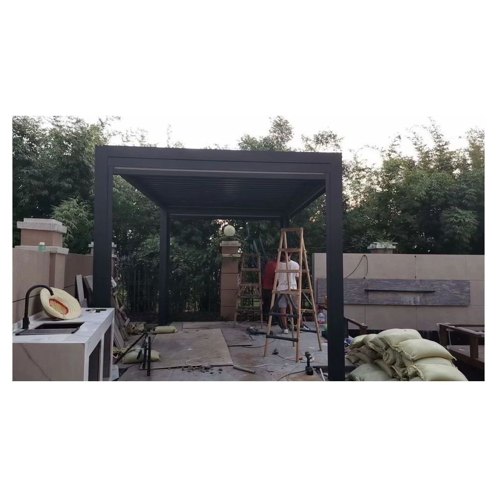 Prima  Louvered Pergola Motorized Pergola Bioclimatic Pergolas And Gazebos Outdoor