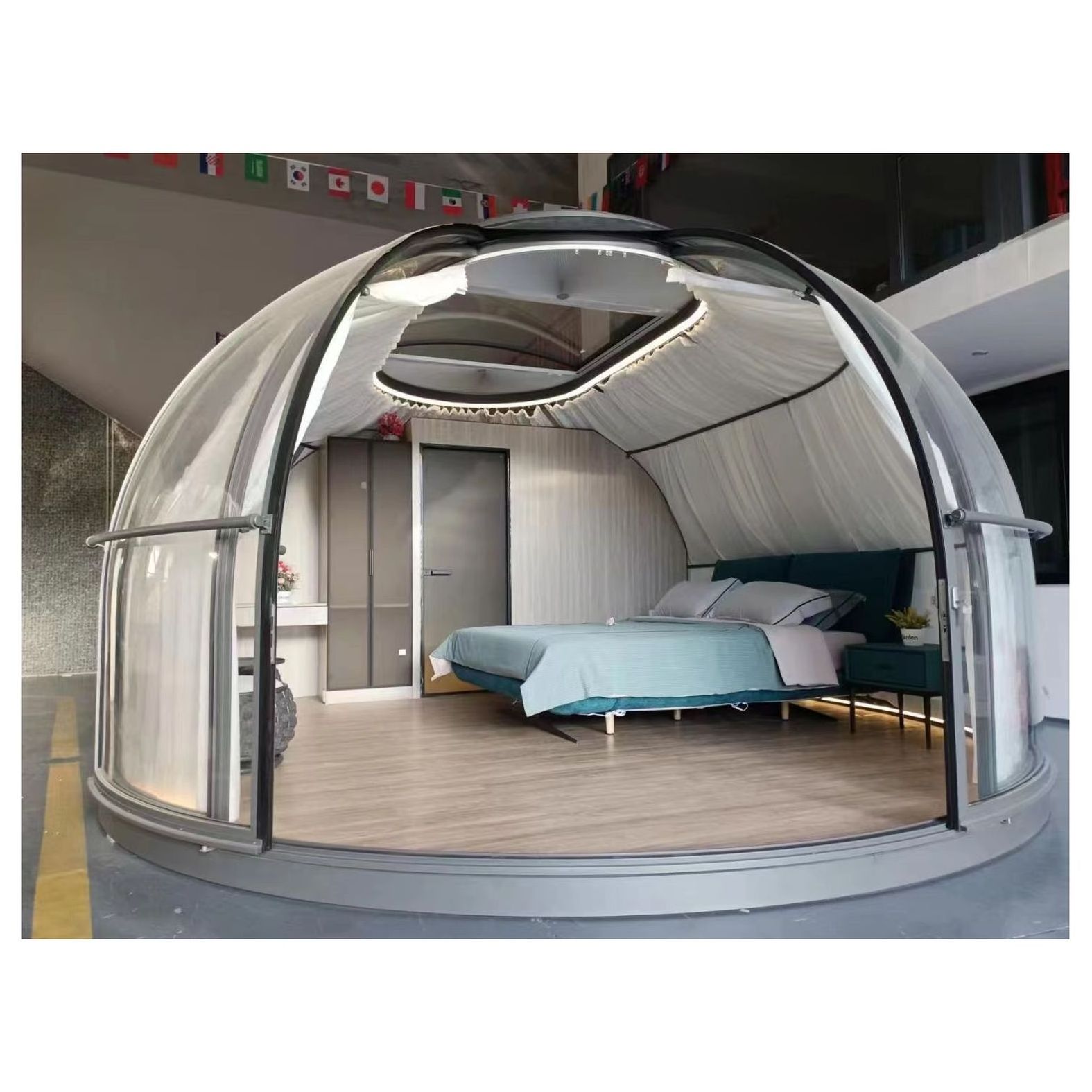 Prima Starry Sky Dome Tent For Living Camping Transparent Clear Home Bubble Igloo House