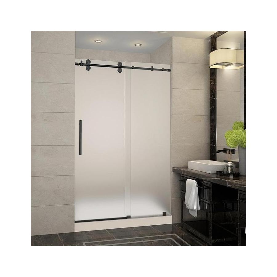 Prima American Style Frameless Glass Sliding Shower Cabin with Barn Door