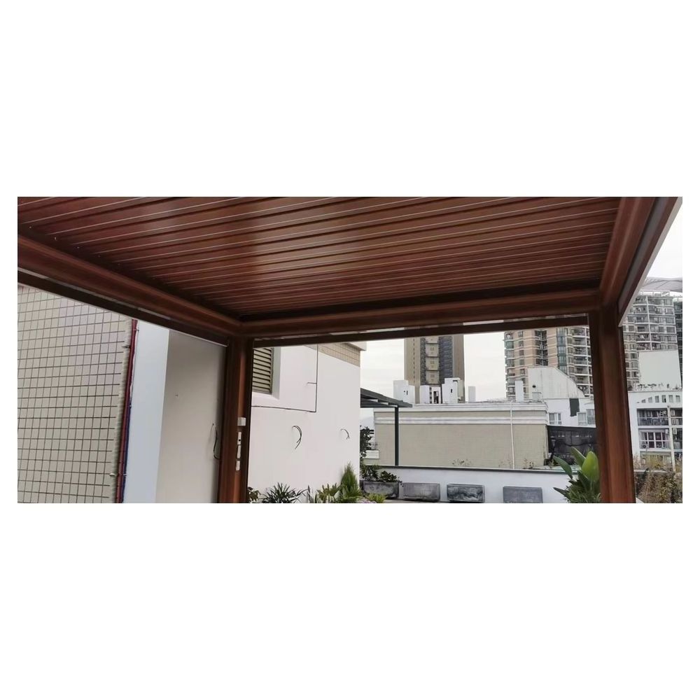 Optima Aluminum Pergola With Canopy Aluminum Pergola Outdoor Pergola Aluminum Rot Proof