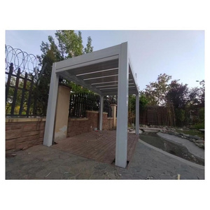 Prima Best Selling Modern Automatic Gazebo Bioclimatica Pergola Aluminium Louvred Roof Patio Cover