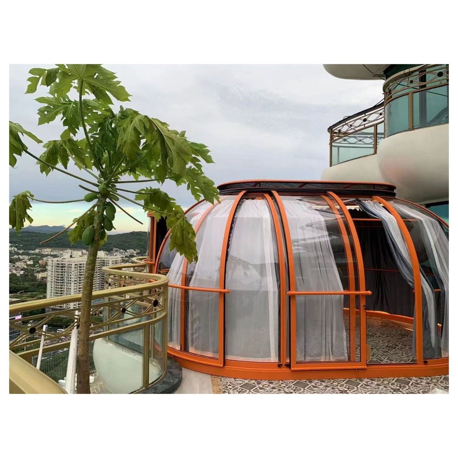 Prima Skylight Dome Round Shape Starry Bubble House Muti-Purpose Starry Sky House And Tent Clear Transparent