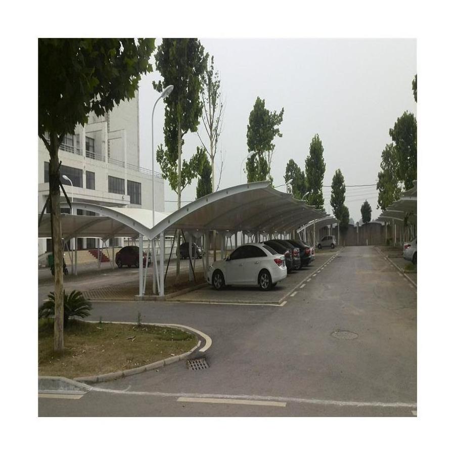 Car Parking Metal Roofing/ Cheap membrane structure steel carport canopy