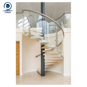 Optima  Top Sale Building Core Mild Steel Iron Indoor Stair Used Outdoor Spiral Staircase Design