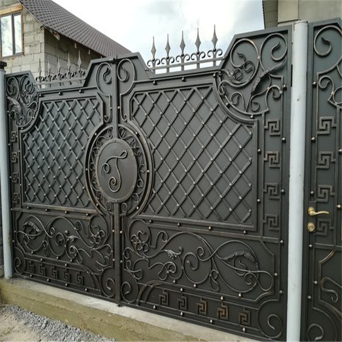 Modern House Wrought Iron Main Gates Designs Simple Gate wrought iron