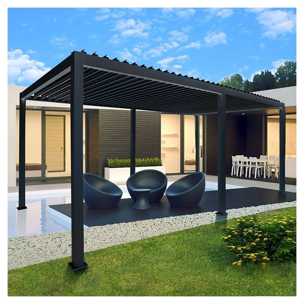 Prima Louvered Roof Pergolas Top Quality Cheap Price Customized Aluminium Louver Pergolas