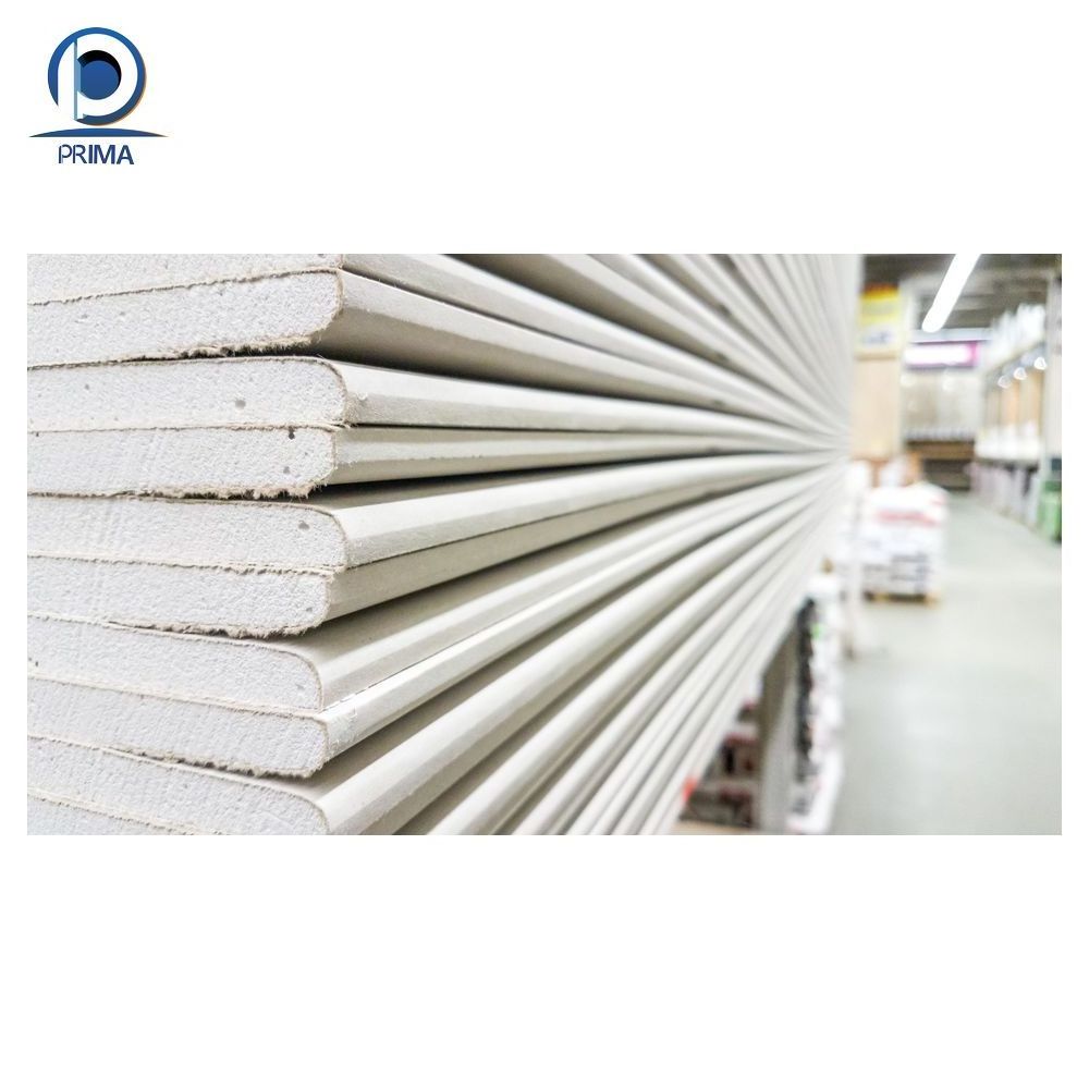 Wholesale 12mm Gypsum Board Prices Plasterboard Drywall Natural Gypsum Sheetrock Standard Gypsum Board