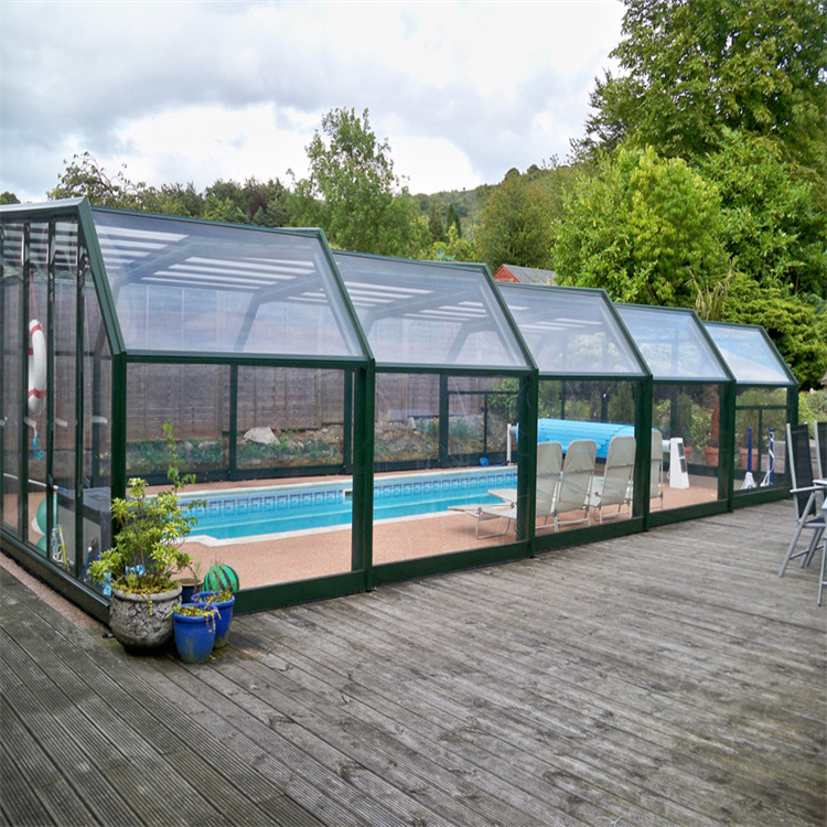 Guangdong pool enclosures sunroom sunrooms %2526 glass houses above ground pool screen enclosure