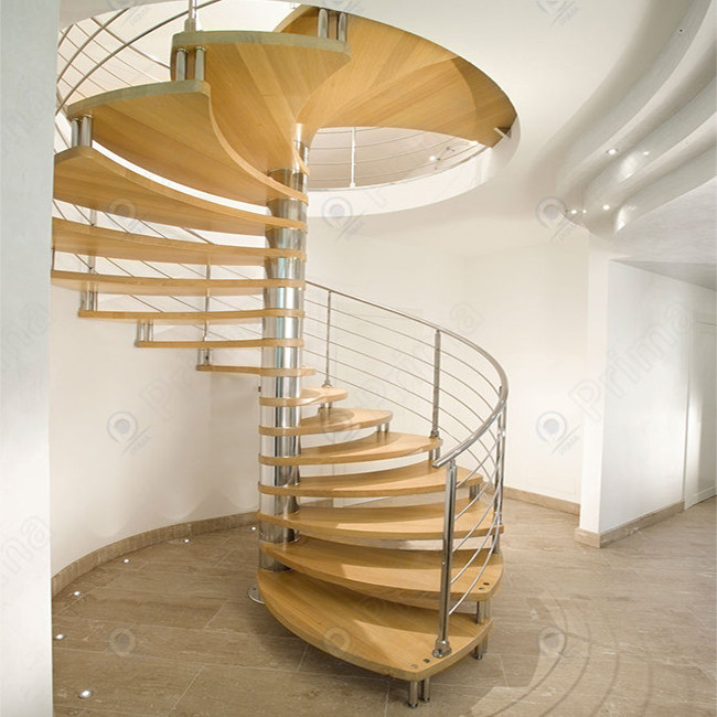 Prima Simple spiral stair as fire escape corrosion resistant spiral stair outdoor design galvanized steel stair