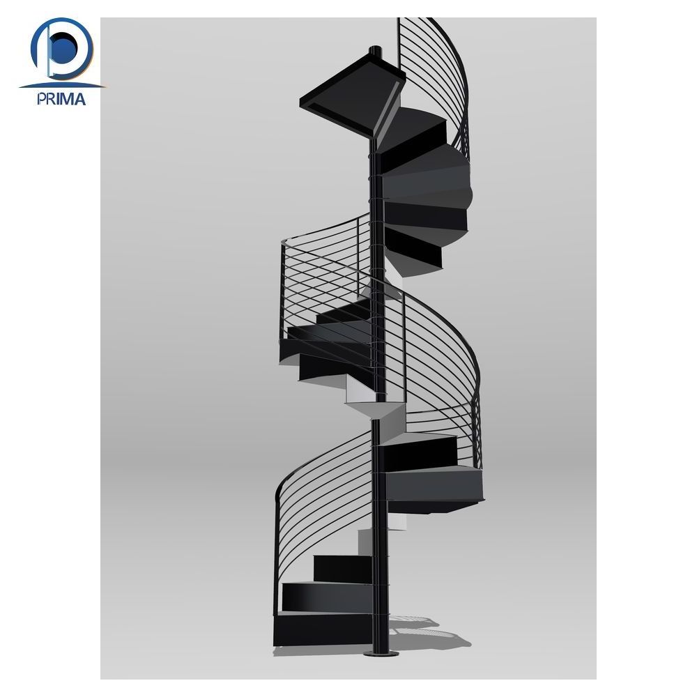 Prima Foshan Top Quality Outdoor Cheap Iron Cast Iron Spiral Staircase Used Spiral Staircase For Sale